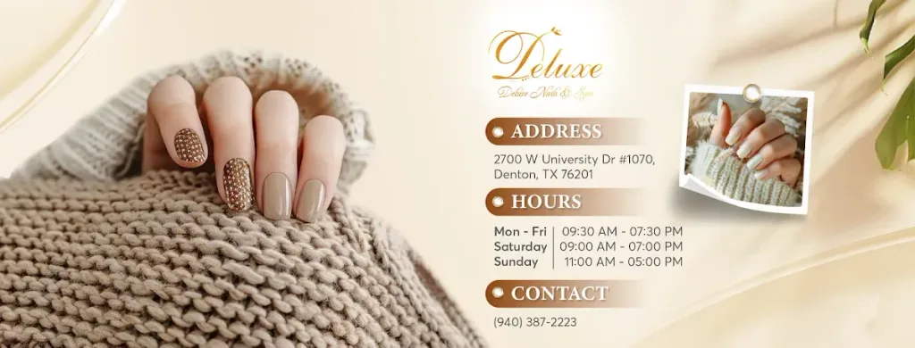 Deluxe Nails & Spa — Nail salon in Denton